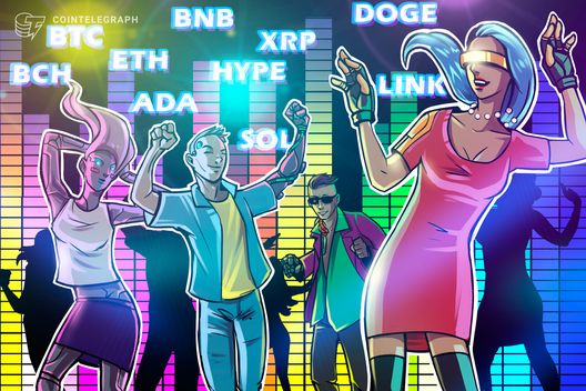 Price predictions 12/12: BTC, ETH, BNB, XRP, SOL, DOGE, ADA, BCH, HYPE, LINK